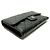 CHANEL CLASSIQUE A RABAT TIMELESS STEPPED LEDER GELDBÖRSE SCHWARZ - Ansicht 3