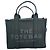 Marc Jacobs Medium The Tote Bag aus schwarzem Kalbsleder - Ansicht 3