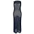 Abito maxi senza maniche in crochet a maglia aperta Theory in cotone blu navy