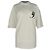 Polo estampado Jacquemus en algodón blanco Crudo