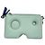 Off White Bolsa de ombro Off-White Burrow-20 em couro Mint Verde - vista 4
