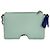 Off White Bolsa de ombro Off-White Burrow-20 em couro Mint Verde - vista 6