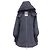 Cappotto Parka con Cappuccio e Zip Herno in Poliestere Blu Navy