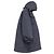 Cappotto Parka con Cappuccio e Zip Herno in Poliestere Blu Navy - vista 3