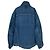 Off White Off-White Oversized Denimjacke mit Pfeil-Patches aus blauer Baumwolle - Ansicht 3