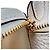 Borsa a tracolla Hermès Lindy 26 in pelle Clemence Cream Bianco Crudo - vista 21