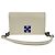 Off White Bolsa de ombro Off-White Jitney 0.5 em couro de bezerro branco Cru