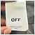 Off White Giacca in denim oversize Off-White con patch a freccia in cotone blu - vista 10