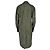 Chloé Plaid Double-Breasted Coat in Olive Wool Green Olive green - view 3