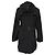 Burberry Brit Double Breasted Trenchcoat aus schwarzem Polyester - Ansicht 3