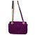 Borsa a tracolla Gucci Velluto Viola Trapuntata Cuore Porpora - vista 2