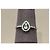 Autre Marque Anello in Oro Bianco 18k Tormalina Paraiba e Diamanti - Certificato AIG Turchese - vista 7