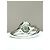 Autre Marque Anello in Oro Bianco 18k Tormalina Paraiba Neon e Diamanti - Certificato AIG Blu Verde Turchese - vista 5