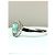 Autre Marque Anello in Oro Bianco 18k Tormalina Paraiba e Diamanti, Certificato AIG Argento Blu Verde chiaro Turchese - vista 4