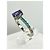 Autre Marque Anello in Oro Bianco 18k Tanzanite e Tormalina Paraiba, Certificato AIG Argento Verde Porpora Blu navy - vista 6