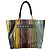 Borsa Tote Marni Glossy Grip a Righe Multicolore