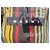 Borsa Tote Marni Glossy Grip a Righe Multicolore - vista 9