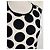 Autre Marque Praslin Preppy Polka Dot Samtkleid Schwarz Weiß - Ansicht 10