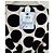 Autre Marque Praslin Preppy Polka Dot Samtkleid Schwarz Weiß - Ansicht 8