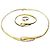 Autre Marque Parure Serpente Art Deco in Oro Giallo 18k e Diamanti D'oro
