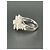 Autre Marque Anello La Regina in Oro Bianco 18k con 21 Diamanti Naturali - vista 11