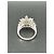 Autre Marque Anello La Regina in Oro Bianco 18k con 21 Diamanti Naturali - vista 12