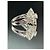Autre Marque Anello La Regina in Oro Bianco 18k con 21 Diamanti Naturali - vista 15