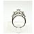 Autre Marque Anello La Regina in Oro Bianco 18k con 21 Diamanti Naturali - vista 6