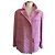 Chanel Chaqueta de Tweed Cruzada Desfile Primavera-Verano 2019 Fuchsia Rosa