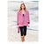Chanel Chaqueta de Tweed Cruzada Desfile Primavera-Verano 2019 Fuchsia Rosa - vista 2