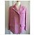 Chanel Chaqueta de Tweed Cruzada Desfile Primavera-Verano 2019 Fuchsia Rosa - vista 3