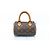 Louis Vuitton Mini Borsa Speedy Mini HL Monogram Canvas Marrone