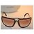 Gafas de sol oversized Yves Saint Laurent YSL 2200/S Castaño - vista 2