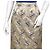 Prada Seidenrock mit Blumenmuster Blau Beige - Ansicht 2