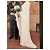 Sybilla Custom Haute Couture Seidencrepe Brautkleid mit Cape Roh - Ansicht 3