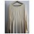 Sybilla Custom Haute Couture Seidencrepe Brautkleid mit Cape Roh - Ansicht 6