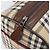 Borsa Boston Burberrys Nova Check Canvas Beige Gold Auth 203894V D'oro - vista 10