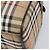 Borsa Boston Burberrys Nova Check Canvas Beige Gold Auth 203894V D'oro - vista 15