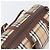 Borsa Boston Burberrys Nova Check Canvas Beige Gold Auth 203894V D'oro - vista 6