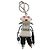 Llavero Robot PRADA en piel Saffiano White LV Auth 204840M Blanco - vista 13