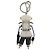Llavero Robot PRADA en piel Saffiano White LV Auth 204840M Blanco - vista 2
