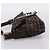 Bolso de hombro FENDI Zucca Canvas Mamma Baguette Negro Marrón Auth 203887V Castaño - vista 3