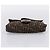 Bolso de hombro FENDI Zucca Canvas Mamma Baguette Negro Marrón Auth 203887V Castaño - vista 5