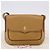 Bolso de hombro CARTIER Must Line de cuero beige y oro Auth 205170A Dorado - vista 31