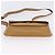 Bolso de hombro CARTIER Must Line de cuero beige y oro Auth 205170A Dorado - vista 7