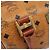 Borsa Boston MCM Logogram Vicetos PVC Pelle Marrone Oro Auth 204073 D'oro - vista 11