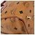 Borsa Boston MCM Logogram Vicetos PVC Pelle Marrone Oro Auth 204073 D'oro - vista 16