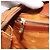 Borsa Boston MCM Logogram Vicetos PVC Pelle Marrone Oro Auth 204073 D'oro - vista 21