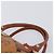 Borsa Boston MCM Logogram Vicetos PVC Pelle Marrone Oro Auth 204073 D'oro - vista 8
