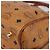 Borsa Boston MCM Logogram Vicetos PVC Pelle Marrone Oro Auth 204073 D'oro - vista 9